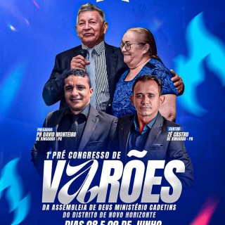 PRE CONGRESSO DE VAROES